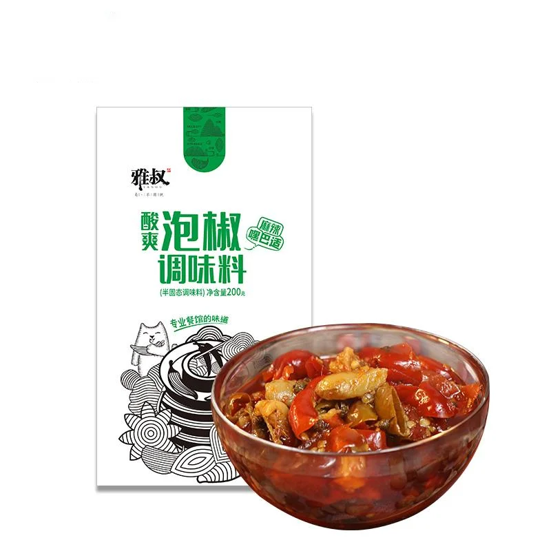 Yashu 200g Sour Pepper Sauce for Dishes Home cooking