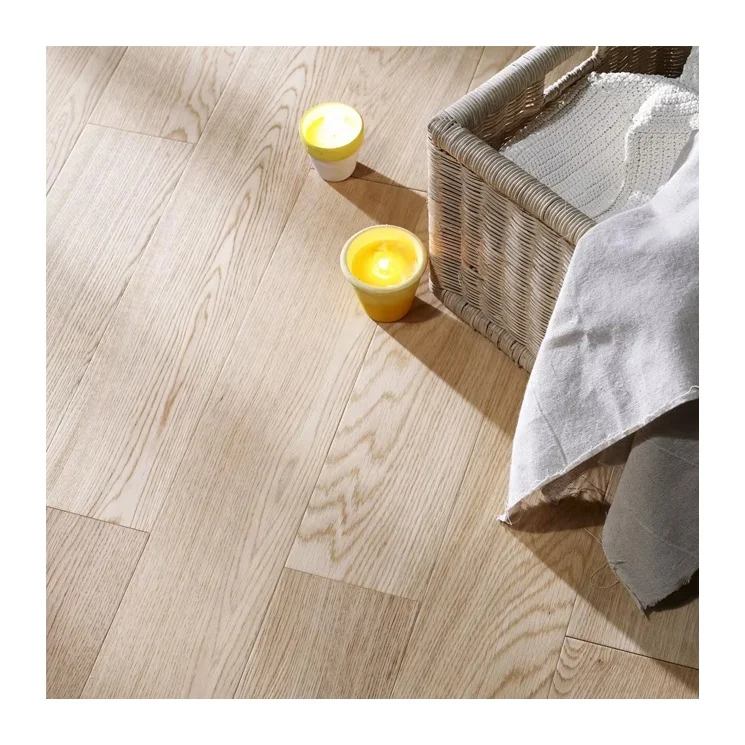 Good Quality 7mm Panel  V Groove Grey Oak Waved 100% Water Resistant Laminate Flooring