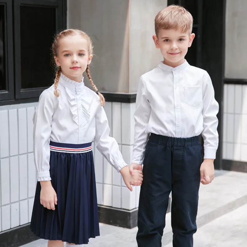 
Wholesale autumn wear high primary kindergarten school Uniform design for boys and girls 