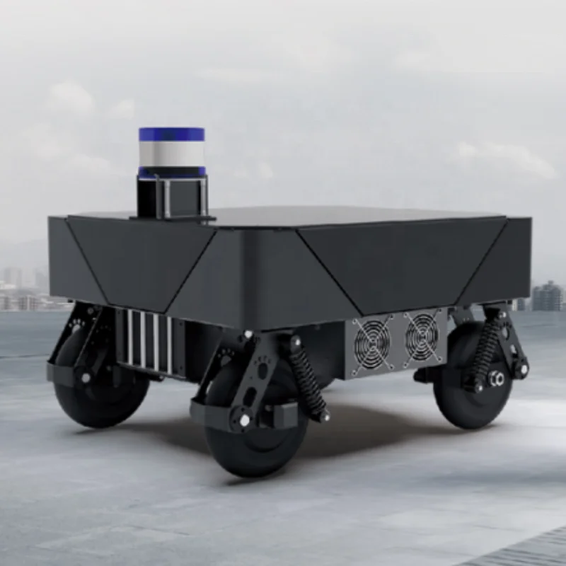 Autonomous Return Charging Four Wheel Drive Scientific Research Version Of The Robot Custom AGV Chassis