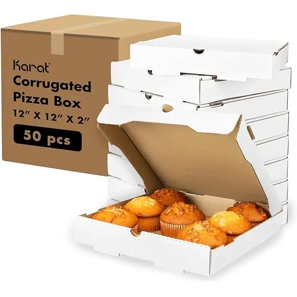 Mass Customization 7 Inch Packaging Forming Mini Kraft Paper Pizza Box