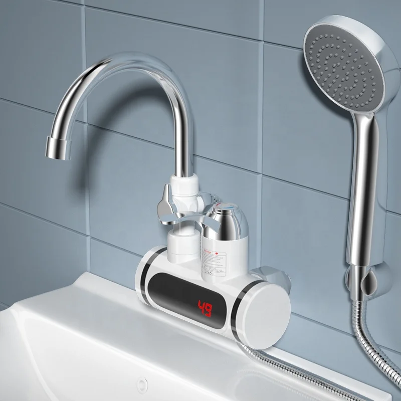 Chinese Manufacturer Instant Shower 2022  Electric Water Heater Hot Water Faucet 3000W 220V portable with shower