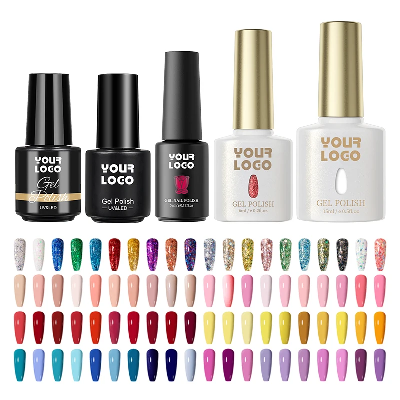 Free sample oem custom logo private label cpnp resin nails art gel varnish lacquer fashion colors uv gel polish for wholesale