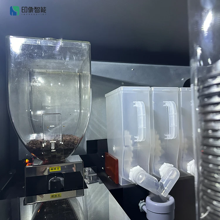 IMT  High-End Touchscreen Automatic Coffee Vending Machine with Muti payment method
