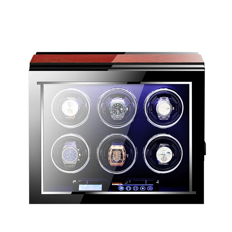 Automatic Watch Winder Piano Lacquer Wooden Watch Winder Box Japanese Motor For Mechanical watch
