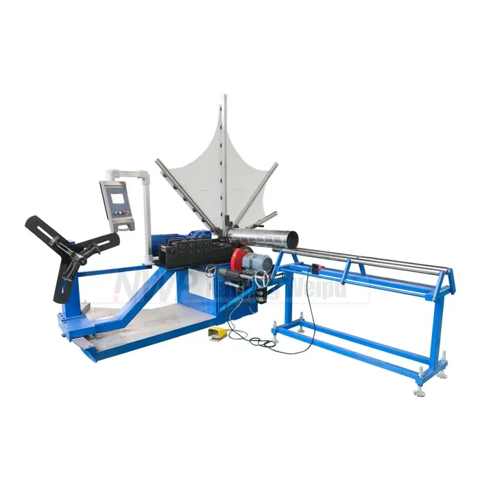 Steel Band Spiro Tubeformer Air Duct Making Spiral Pipe Roll Forming Machine