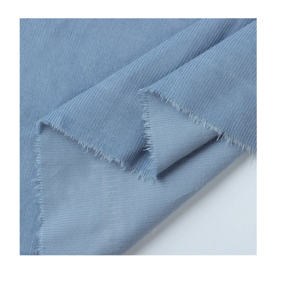 Manufacturer 21 wales purple striped cotton 210-240 GSM corduroy apparel pants fabric for trouser