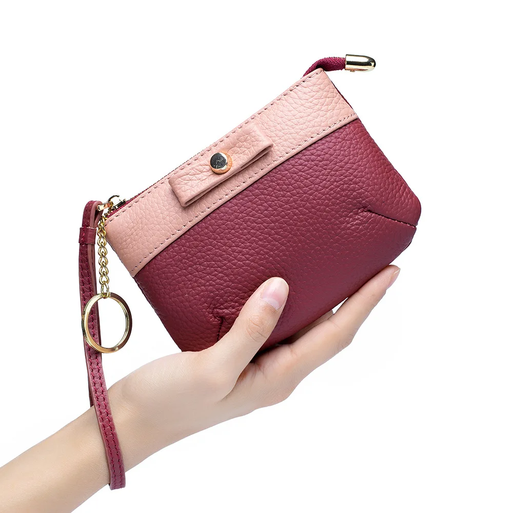Blank Sublimation Hot Sale Girls Cute Little Short Wallet Zipper Credit Card Wallet Promotional Gifts Coin Purses