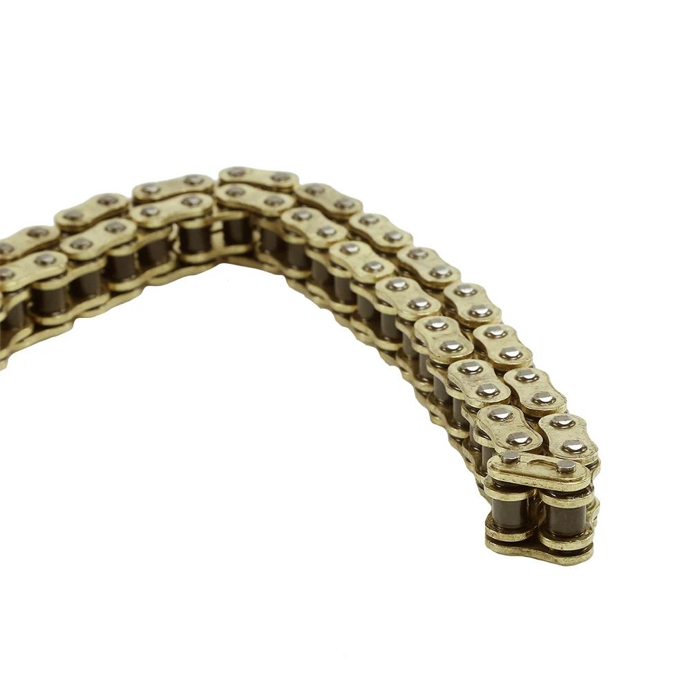 motorcycle racing part 428H O RING gold color motorcycle chain in transmission