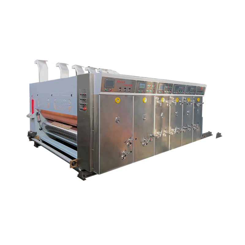 Corrugated Cardboard Rotary Printer Slotter Machine/Corrugated Box Slotting Die Cutting Machine