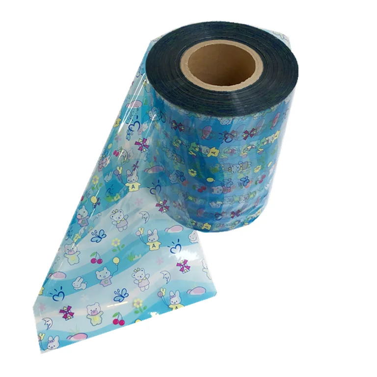 Cartoon Printed PP front tape raw materials for disposable baby diaper making factory price