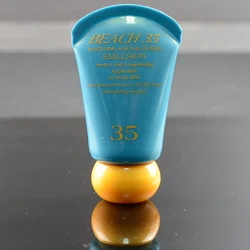 Sunscreen Cream Tube Cosmetic Soft Tube Empty Plastic Factory Wholesale 30ml 50ml 60ml 75ml Domed Screw Cap Custom Color Round