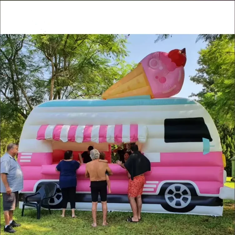 Inflatable Concession Tent commercial inflatable concession Inflatable ice cream booth for sale