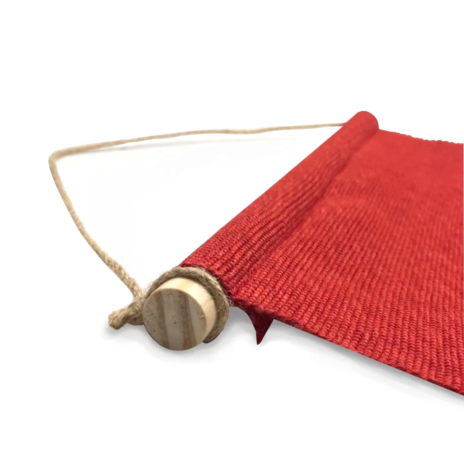 Luxury blinds factory home decoration hand-woven ramie red blinds backdrop