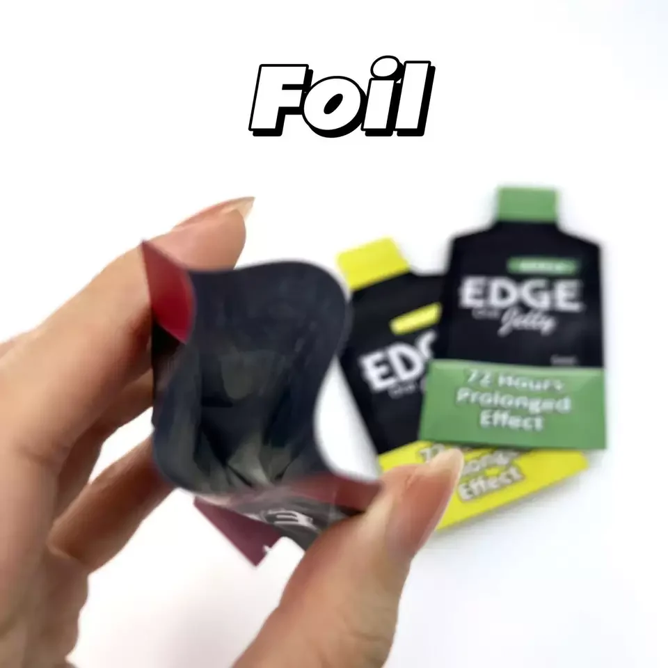 Factory OEM Custom Printing Special Shaped Energy Gel Drink Packaging Bottle Shaped Pouch Plastic Packaging Bag