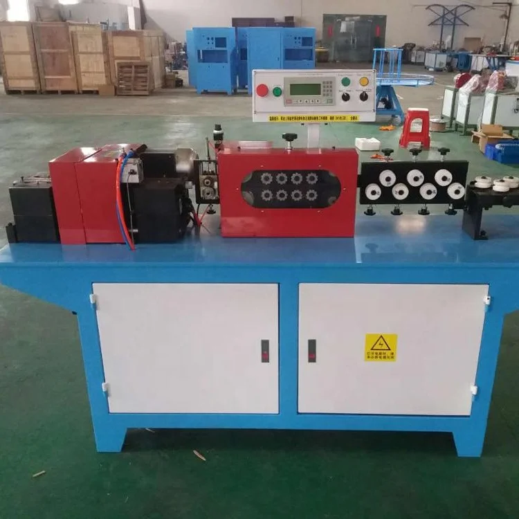 
Automatic High Speed Aluminum & Copper tube cutting / straighten machine <span style=