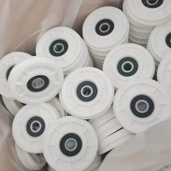 different type  plastic conveyor wheel including nylon pom rubber pu wheels made to be rollers for all machines