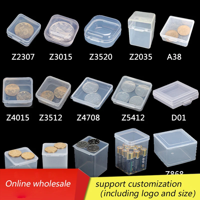 Good Quality Factory Directly PP Plastic Transparent Small Round Jewellery Box Packing Boxes Small Plastic Transparent Packaging