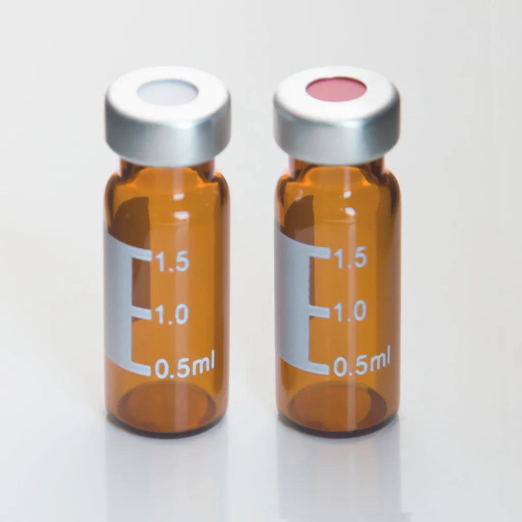 Aijiren factory direct sale 2ml hplc vials 11mm Crimp Amber liquid medicine Vials for Sale