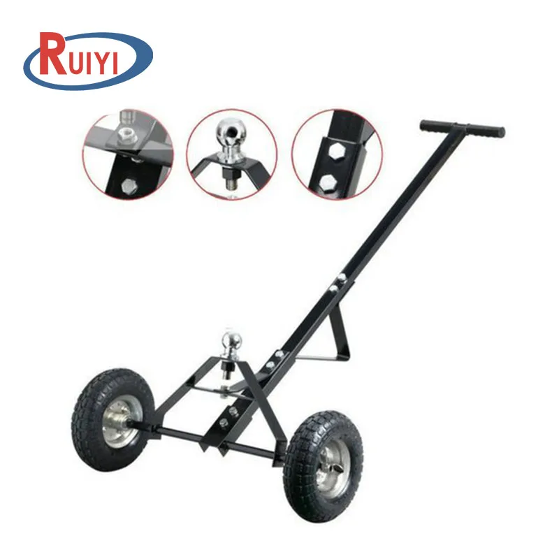Hitch Carts Metal Heavy Duty 600LB Quick Move Hand Truck Tow Trailer Dolly Boat Trailer
