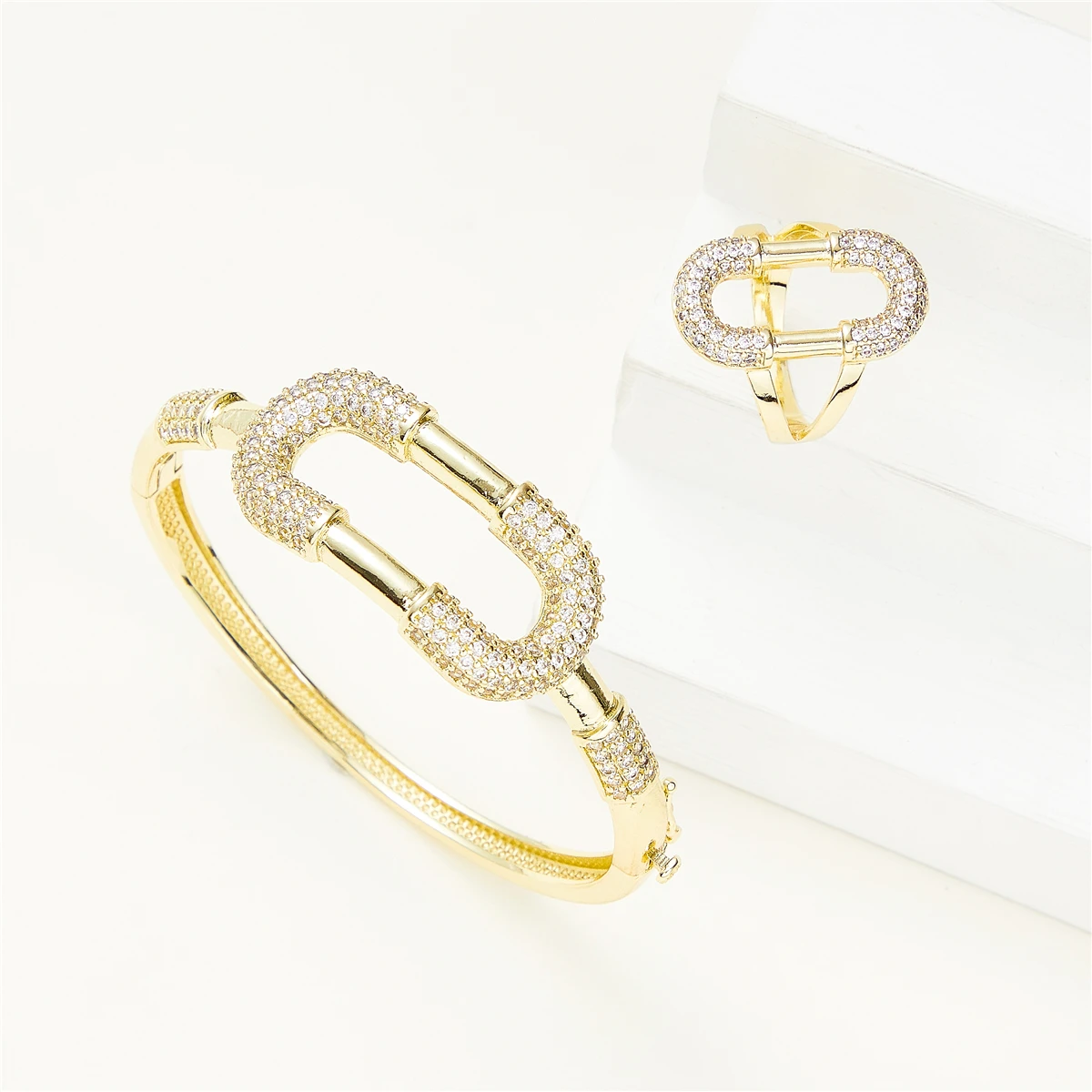 Новинка 2022 модный браслет кольцо ювелирные изделия свадебные украшения праздничные подарки персонализированные золотые изысканные марокканские