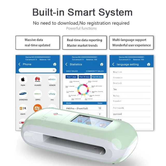 Умный резак для защиты экрана мобильного телефона машинное производство машина изготовления гидрогелевой пленки из ТПУ режущая