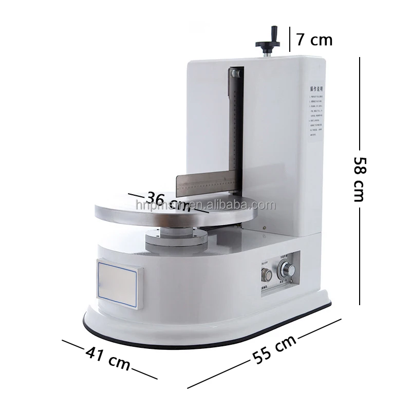 Sale Price Bread Decorating Machine Factory Made Desktop 8 Inch Cake Spreading Machine
