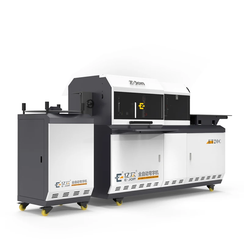 Multifunction Advanced Economical EJON ET20C Flanging Notching Cutting 3D letter bender neon sign channel letter bending machine
