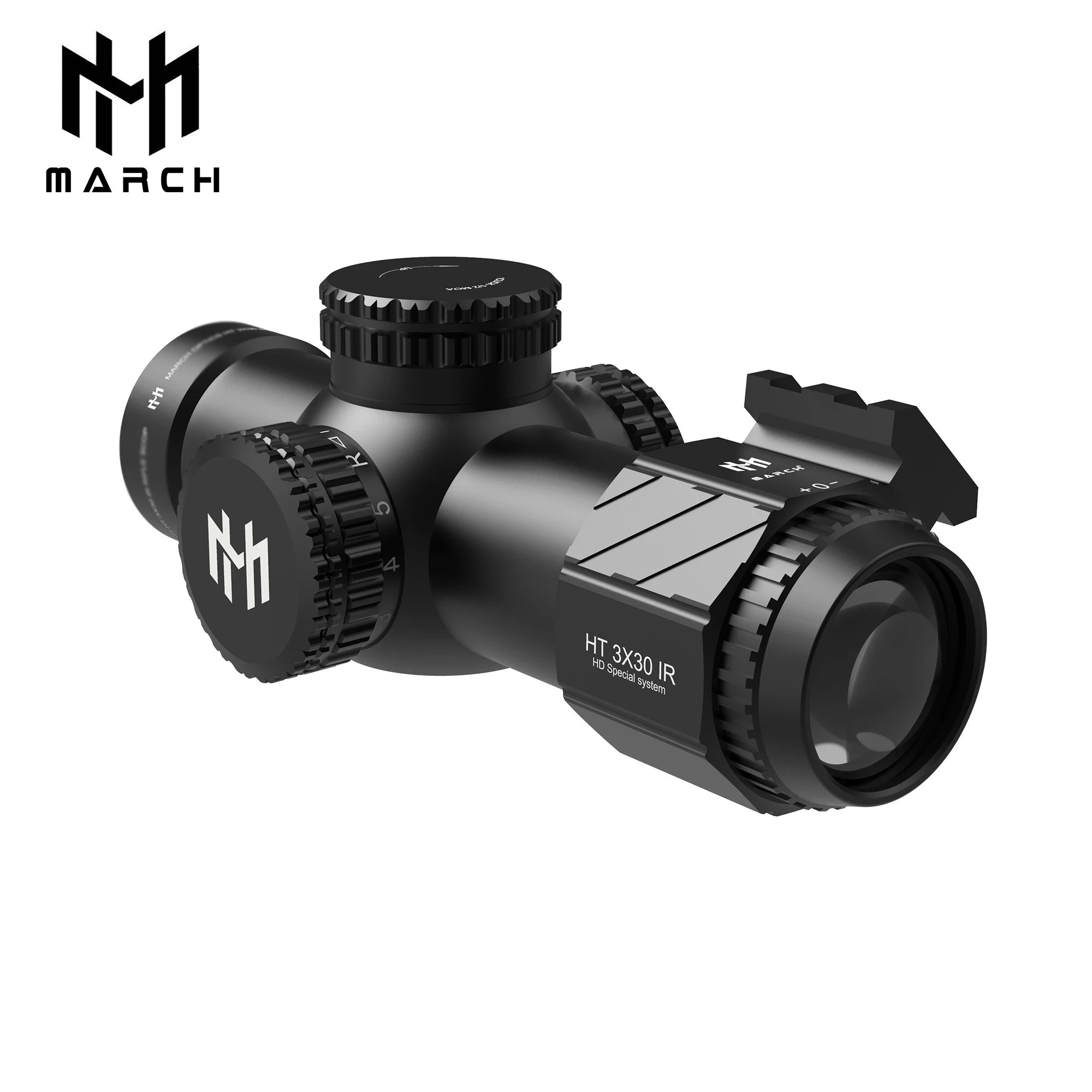 MARCH HT 3X30 IR Can Paired With Red Dots Scope Clear Imaging And Wide Angle Sight Suit For CQB Scope & Accessories