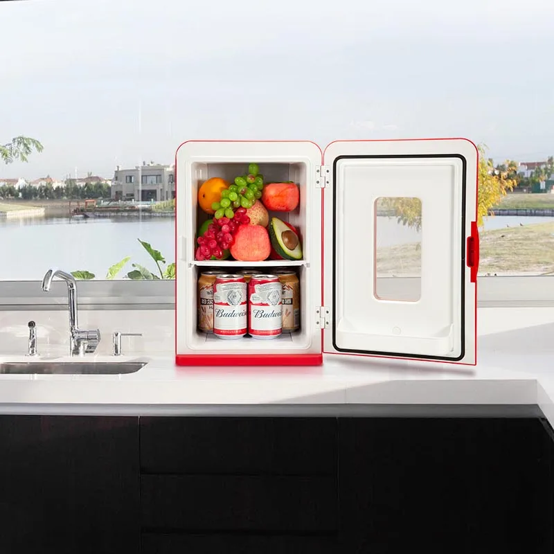 14 Liter Dc custom Mini 12v 110V 230V Refrigerator Portable Camping Mini Fridge With Ce Rohs
