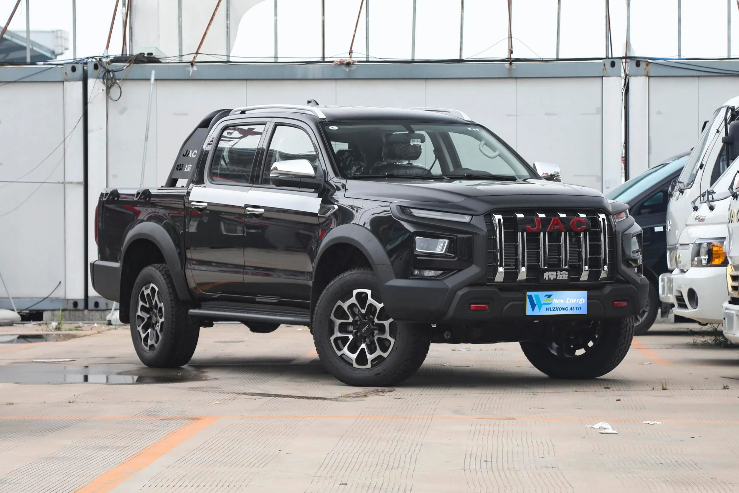 2023 Лидер продаж дизельный автомобиль JAC Hantu 2WD флагманская версия 4 двери 5 мест jac t9 автоматические новые автомобили 2 т Китайский Пикап для продажи