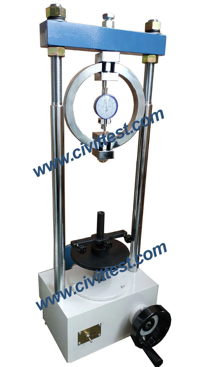 Soil California Bearing Ratio 30kn 50kn CBR Tester Testing Machine