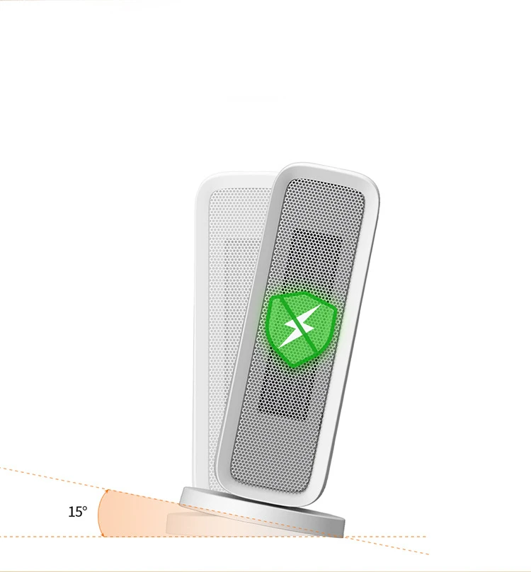 Customizable 1500W Shaking Wifi App Control Room Desktop Space Heating Electric Fan Heater