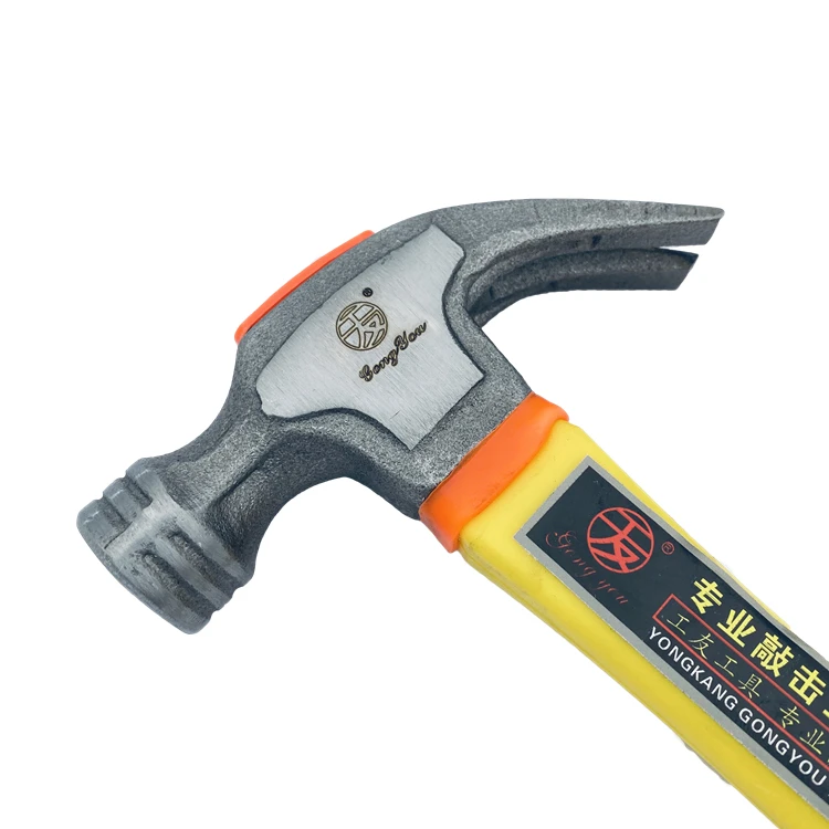 250G 500G 750G Carpenter Framing Claw Nail Hammer Tools