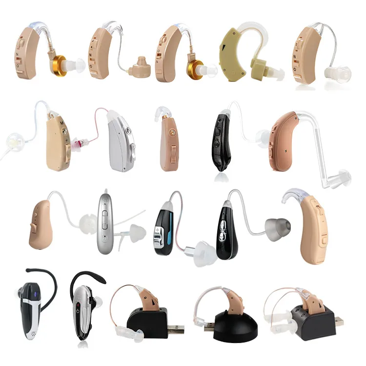 Wholesale OEM Mini BTE Hearing Aid Deaf Elderly Rechargeable Hearing Aids