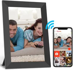 Hot Sales 16gb Storage Auto-rotate Share Photos Via  App Wifi 10.1 Inch Led Digital Frame Photo video frame 7 8 10 12 21.5 inch