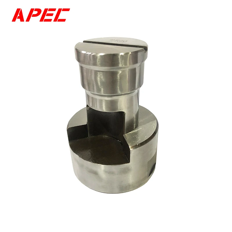 R5-20 Corner Punch die Plate Angle Cutting Punch Die Square corner Cutting Punch Die or Ironworker Machine