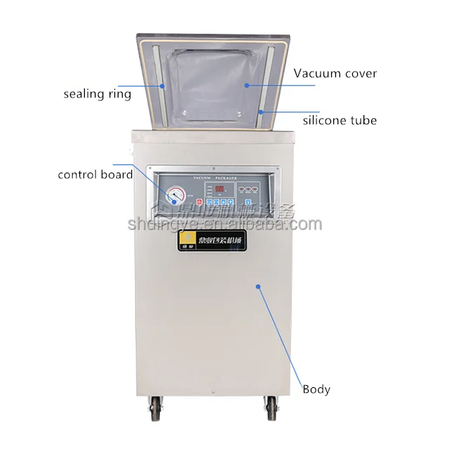 DZ400-2D Single Chamber Vacuum Packaging Machine