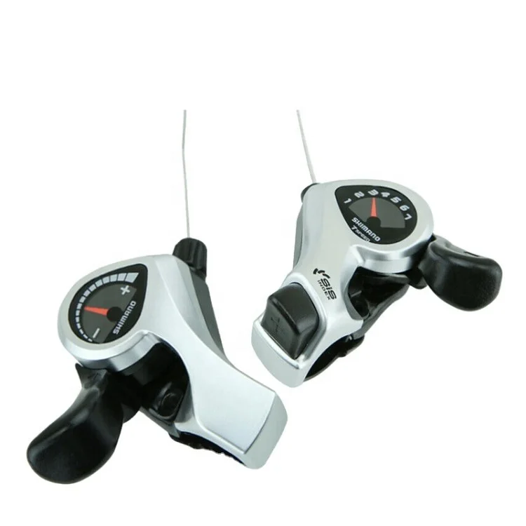 Shimano TX50 Tourney SIS SL-TX50 велосипед рычаг переключения скоростей 3*6s 3 * фотоаппаратов моментальной печати 7s 3v влево 6v правая 7v 18 21 скорость пара tx50 рычаги шестерни кабель
