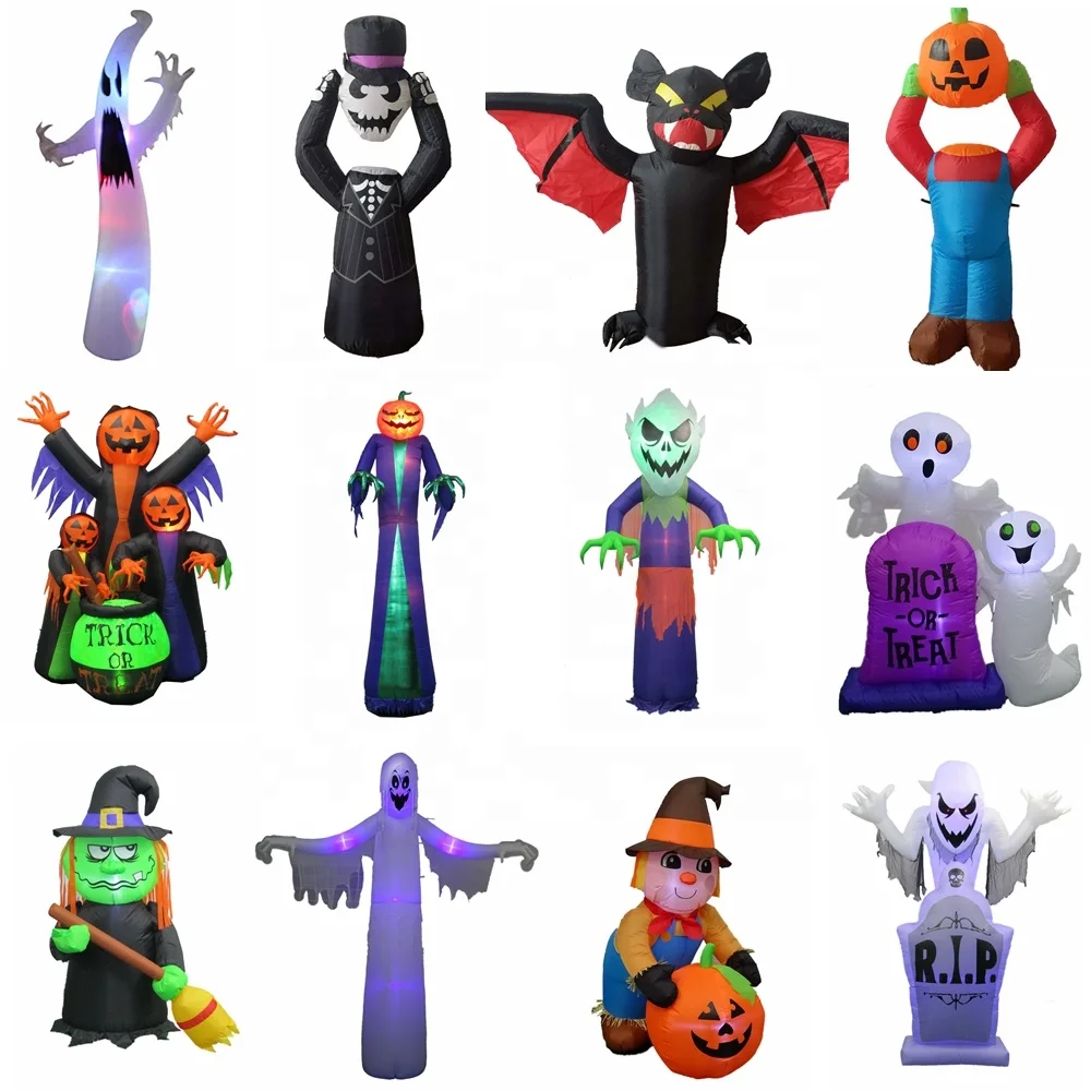 Ourwarm Nightmare Before Christmas Dead Tree Blow Up Yard Giant Outdoor Decoration Halloween Inflatable