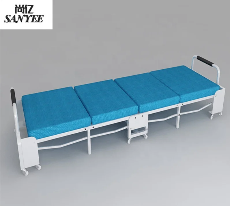 SY-2109  Metal Folding bed Office furniture lunch break bed for office lunch nap