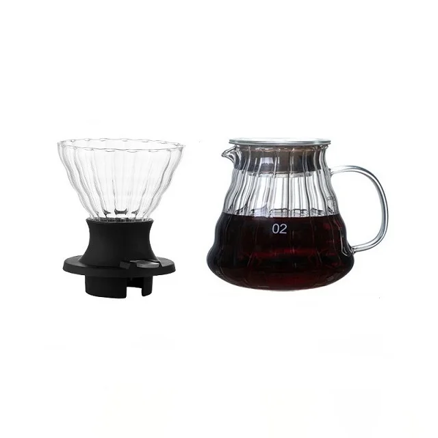 Custom logo Pour-Over Coffee Filter Cup Dump Coffee Machine Dripper Dispenser Including Filter Paper