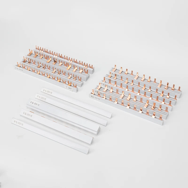 T-type U-type Busbar Connection 1p 2p Miniature Circuit Breaker Bar Wiring Bar MCB Connecting Terminal Connecting Copper