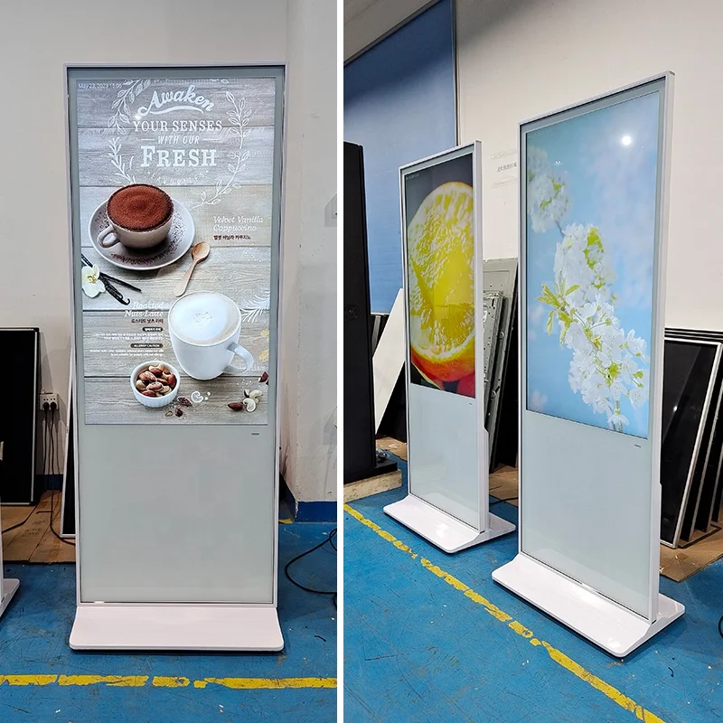 Factory Oem Standing Lcd Digital Signage Wifi Lcd Digital Signage Advertising Indoor Digital Signage Digital Kiosk