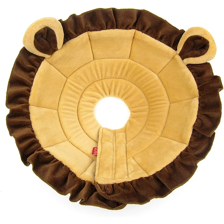 
comfortable and stylish Ecollar Lightweight lion costume design recovery collar for dog and cat 