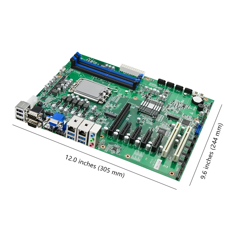 2024 Eip 12/13/14 Gen 2 гигабитные порты Ethernet 6com 14com USB M.2 5PCIE DDR4 материнская плата с процессором Серверная