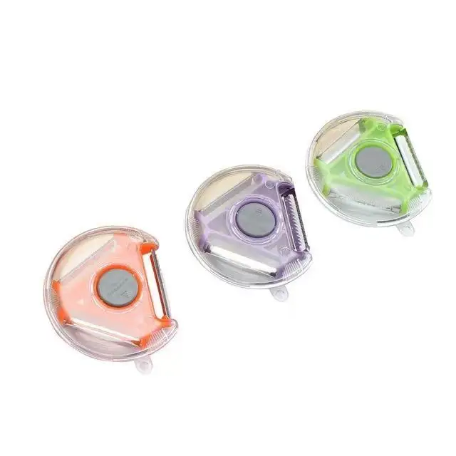 
3 In 1 Peeler Fruit & Vegetable Tools Stainless Steel Potato Melon grater Plastic Round Peeler Potato Peeler 