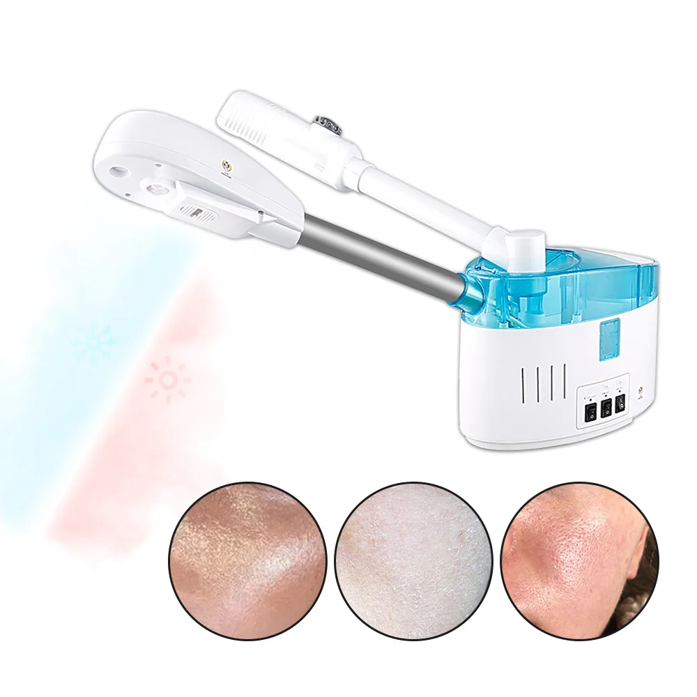 High Pressure Spray Jet,  Oxygen Injector Facial Beauty Face Steamer Hot and Cold  Facial Steamer/