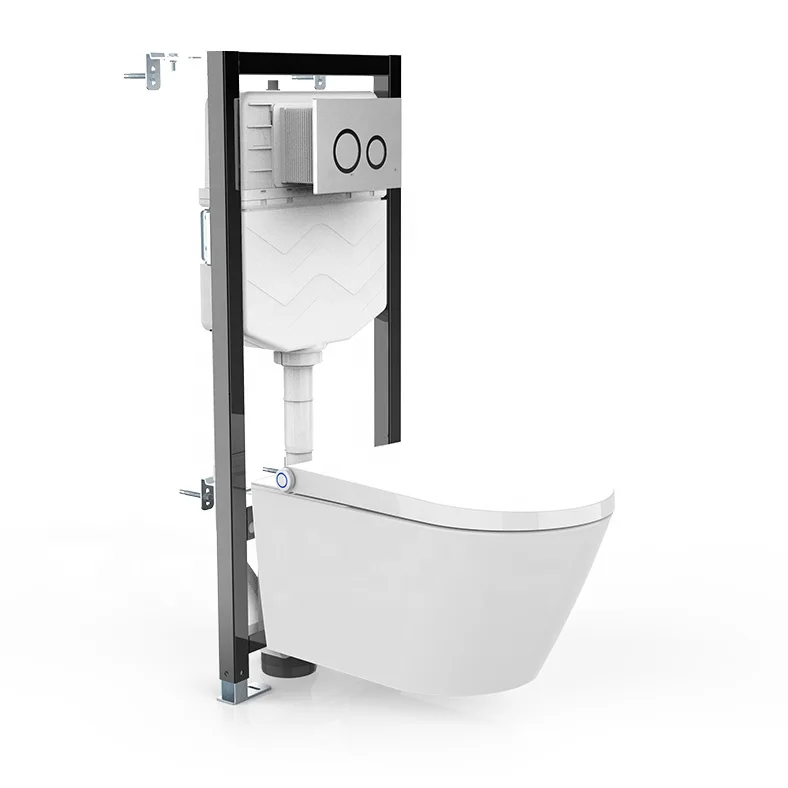 Лидер продаж односекционное сиденье для ванной комнаты настенное с подогревом умный туалет