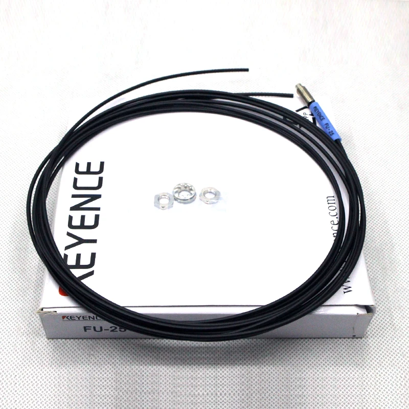 keyence FU-25 fiber optic sensor reflection-type bending radius R25mm coaxial detection configuration of 2m free cutting